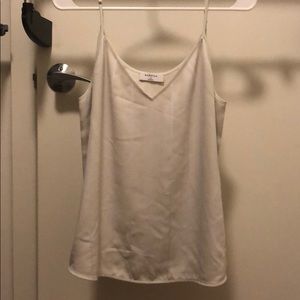 Cream tank from aritzia